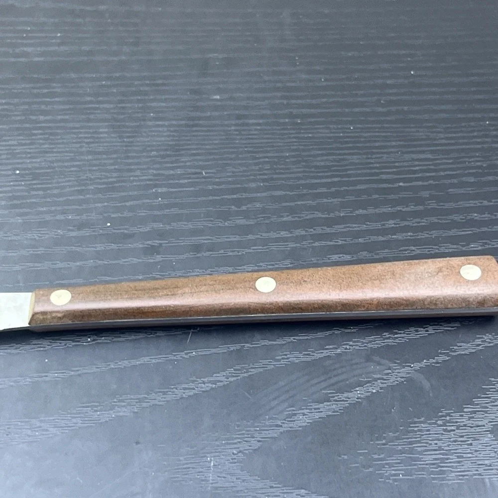 Cutco No. 47 Smooth Edge Steak Table Knife Brown Handle USA Excellent Condition